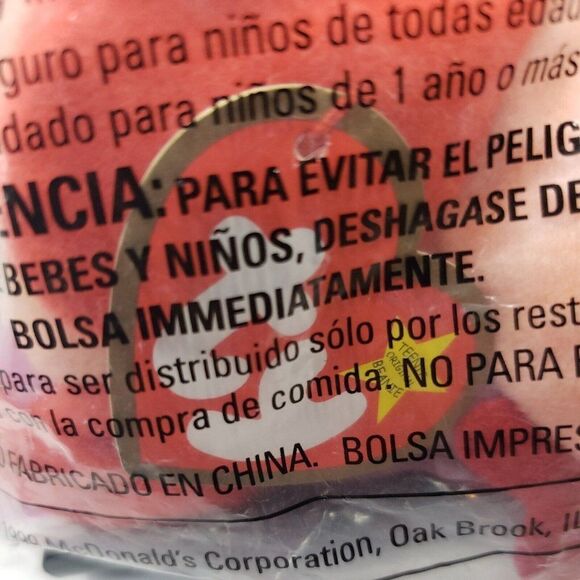 Ty Teenie Beanie Babies 1993 Strut The Rooster - Picture 3 of 4